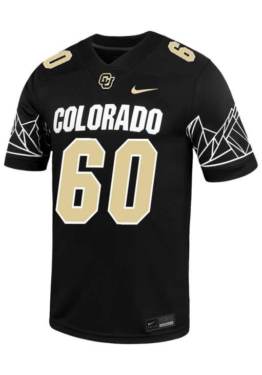 Aiden DeCorte  Nike Colorado Buffaloes Black NIL Game Football Jersey