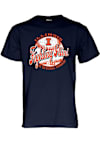 Main image for Illinois Fighting Illini Navy Blue Blue 84 Big Ten Baseball Short Sleeve T Shirt