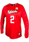 Main image for Bergen Reilly Genuine Collective Mens Red Nebraska Cornhuskers NIL Jersey