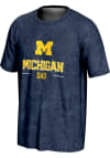 Main image for Michigan Wolverines Navy Blue ProSphere Dad Short Sleeve T Shirt