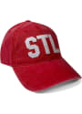 St Louis City Code Pigment Dye Adjustable Hat - Red