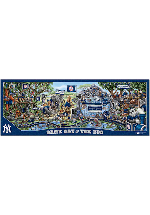 New York Yankees Game Day at the Zoo Puzzle