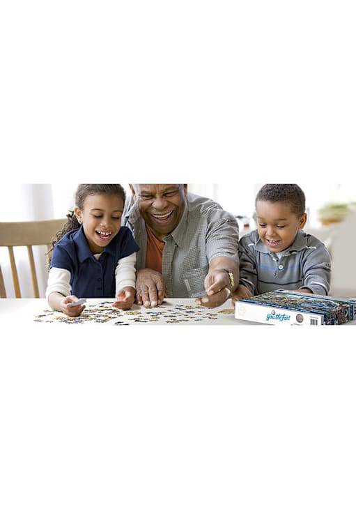 New York Yankees Game Day at the Zoo Puzzle