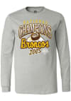 Main image for Mens Western Michigan Broncos Grey Summit Sportswear 2025 National Mens Hockey Champions Tee