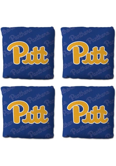 Blue Pitt Panthers 4 pack Corn Hole Bags