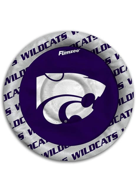 Purple K-State Wildcats Flimzee Bean Bag Frisbee