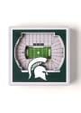 Michigan State Spartans 3D Stadium View Magnet
