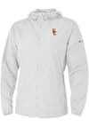 Main image for Womens USC Trojans White Columbia Heat Seal Prodigy Light Weight Jacket
