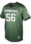 Main image for Cole Dellinger Genuine Collective Mens Green Michigan State Spartans NIL Football Jersey