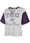 Main image for 47 TCU Horned Frogs Womens Ash Dolly Short Sleeve T-Shirt