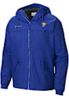 Main image for Mens Pitt Panthers Blue Columbia Heat Seal Oroville Creek Medium Weight Jacket