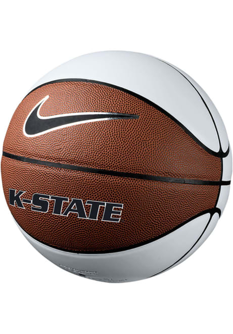 K-State Wildcats Blue Nike Official Team Logo Autograph Basketball