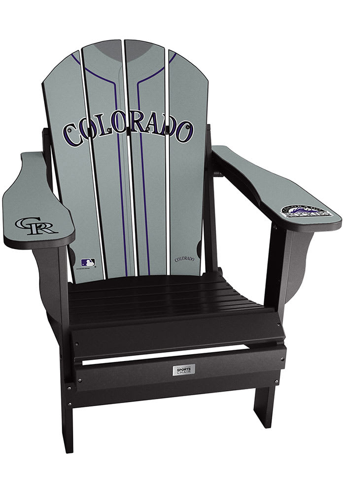 Colorado Rockies Jersey Adirondack Chair Beach Chairs