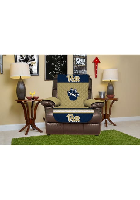 Blue Pitt Panthers Recliner Furniture Cover