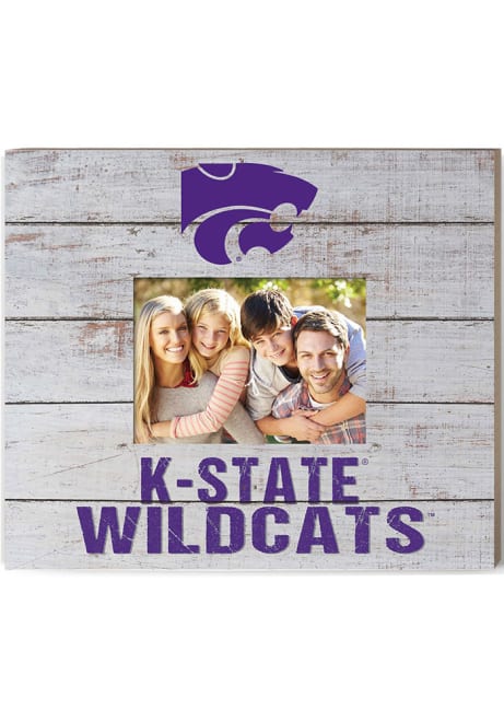 White K-State Wildcats Team Spirit Picture Frame