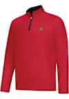 Main image for Mens Maryland Terrapins Red Footjoy Midlayer Qtr Zip Pullover