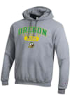 Main image for Mens Oregon Ducks Grey Champion Class of 2026 Powerblend Hooded Sweatshirt