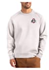 Main image for Mens Ohio State Buckeyes Grey Cutter and Buck Roam Crew Sweatshirt