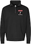 Main image for Gavin Gerhardt Mens Rally Black Cincinnati Bearcats Football NIL Embroidered Qtr Zip Pullover