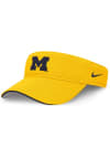 Main image for Michigan Wolverines Nike Softball Ace Mens Adjustable Visor - Gold