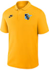 Main image for Nike West Virginia Mountaineers Mens Gold 1965 Throwback Short Sleeve Polo