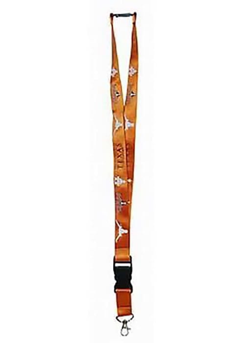 Texas Longhorns Orange Lanyard