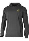Main image for Mens Oregon Ducks Black Columbia Heat Seal Long Drive Hooded Sweatshirt