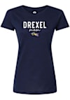Main image for Drexel Dragons Navy Blue Summit Sportswear Mom Short Sleeve T-Shirt
