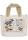 Main image for Pitt Panthers  14x18 Canvas Tote Bag - White