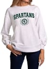 Main image for Flying Colors Michigan State Spartans Womens Grey Yvette Crew Sweatshirt