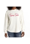 Main image for Flying Colors Texas Tech Red Raiders Womens Ivory Carly Corduroy Crew Sweatshirt