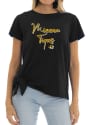 Missouri Tigers Womens Sophie Side Tie T-Shirt - Black