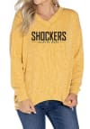 Main image for Flying Colors Wichita State Shockers Womens Gold Bailey Crew Sweatshirt
