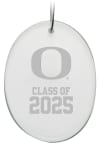 Main image for White Oregon Ducks Class of 2025 Oval Ornament