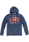 Main image for Womens Navy Blue Illinois Fighting Illini Laugna Long Sleeve Full Zip Jacket