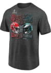Main image for Kansas City Chiefs Charcoal Final Battle SB Matchup vs. Eagles Short Sleeve T Shirt
