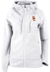 Main image for Womens USC Trojans White Columbia Pack It Up Long Sleeve Full Zip Jacket