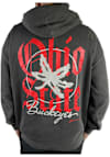 Main image for Mens Ohio State Buckeyes Black GV Art + Design Old English Leaf Hooded Sweatshirt