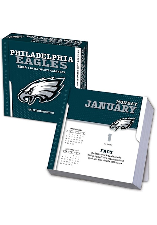 Philadelphia Eagles 2024 Boxed Dailey Calendar