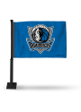 Dallas Mavericks 11x16 Silk Screen Print Car Flag - Blue