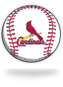 St Louis Cardinals Team Logo Baseball Tattoo