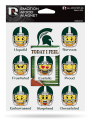 Michigan State Spartans Emotion Mood Magnet