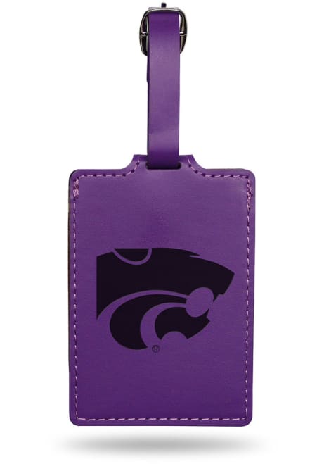 K-State Wildcats  Purple Luggage Tag - Purple