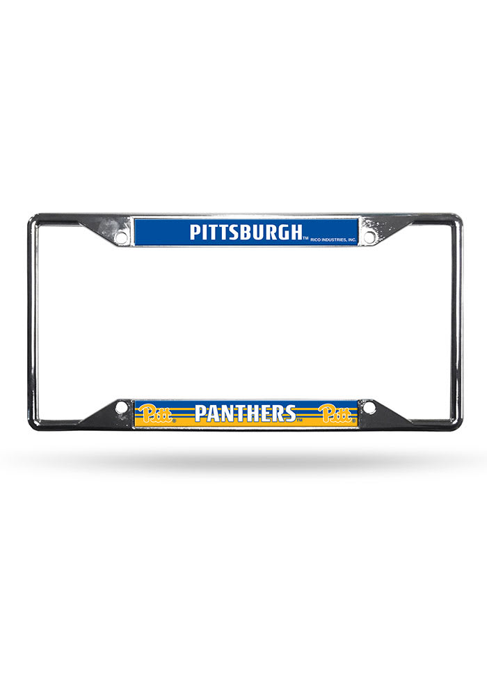University Of Pittsburgh Panthers License Plate Frame - Desert Cactus Alumni Metal Frame