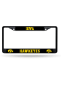 Iowa Hawkeyes Chrome License Frame