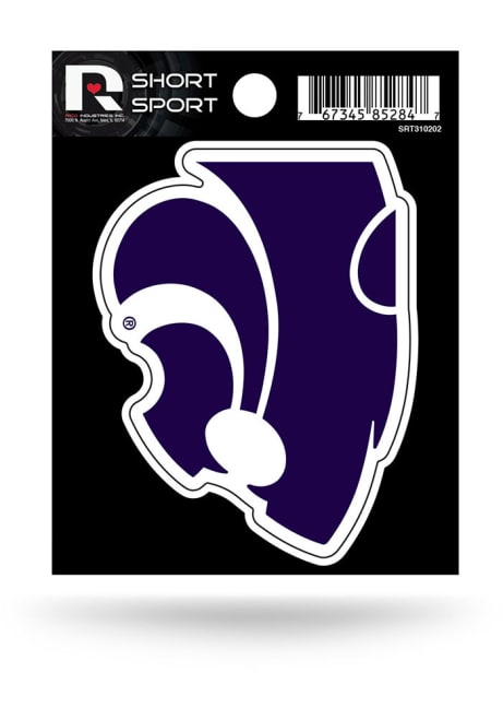 Purple K-State Wildcats Sports Decal