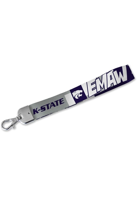 K-State Wildcats Purple Keychain Lanyard