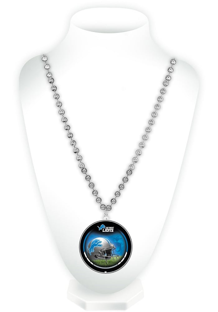 Detroit Lions Fan Chain, Giant Silver Necklace Licensed NFL | eBay