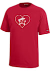 Main image for Youth Maryland Terrapins Red Champion Team Heart Design Short Sleeve T-Shirt