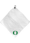 Main image for White Oregon Ducks Microfiber 15x15 Golf Towel
